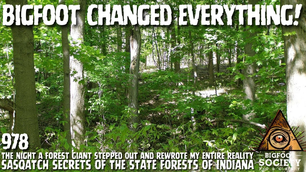 Squatch Man Confronts Bigfoot in Ferdinand State Forest and Has His Life Forever Changed