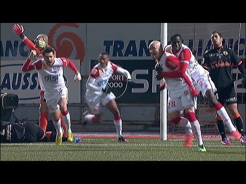 Goal Sébastien PUYGRENIER (71') - AS Nancy-Lorraine - FC Lorient (2-1) / 2012-13