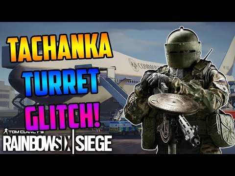 INSANE (NEW) TACHANKA TURRET GLITCH! * OUTSIDE OF MAP* (GRIM SKY GLITCHES) - Rainbow Six Siege