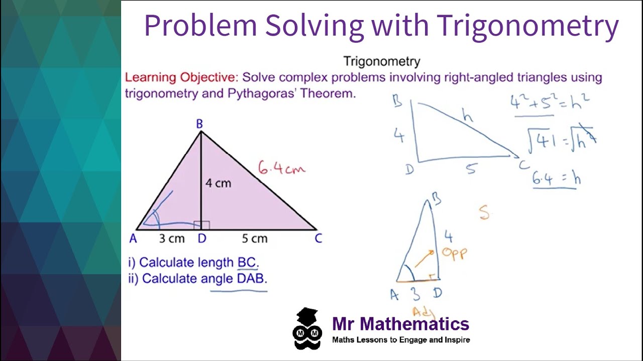 Problem Solving with Trigonometry - Mr Mathematics