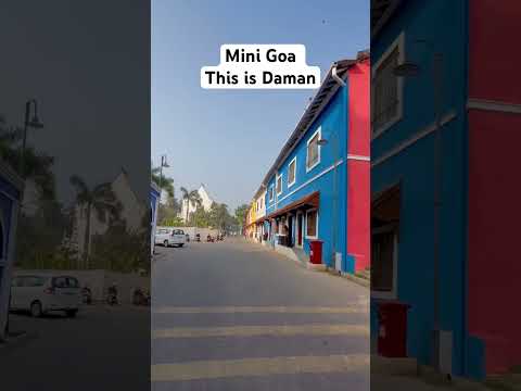 Mini Goa in Daman | Daman | Daman beach | Daman Fort | Beautiful wall | Daman place