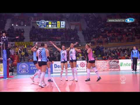 Endless Volleyball fight! This rally cost Maritza Plovdiv and Dinamo Kazan all energy | #CLVolleyW