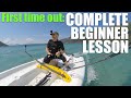 How To Sail A Dinghy EASY First Lesson For Beginners