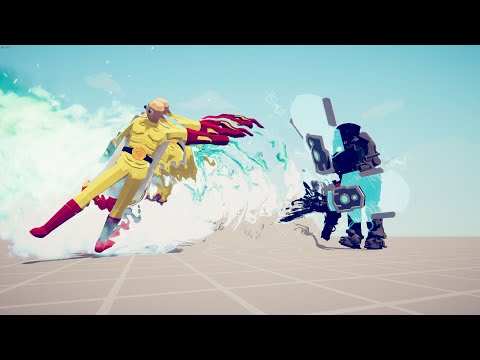 🔥 CYROTHROWER vs SAITAMA & MODDED UNITS & OTHER UNITS Totally Accurate Battle Simulator TABS 🔥