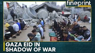 Gaza residents mark Eid al-Adha amid airstrikes, severe food shortages