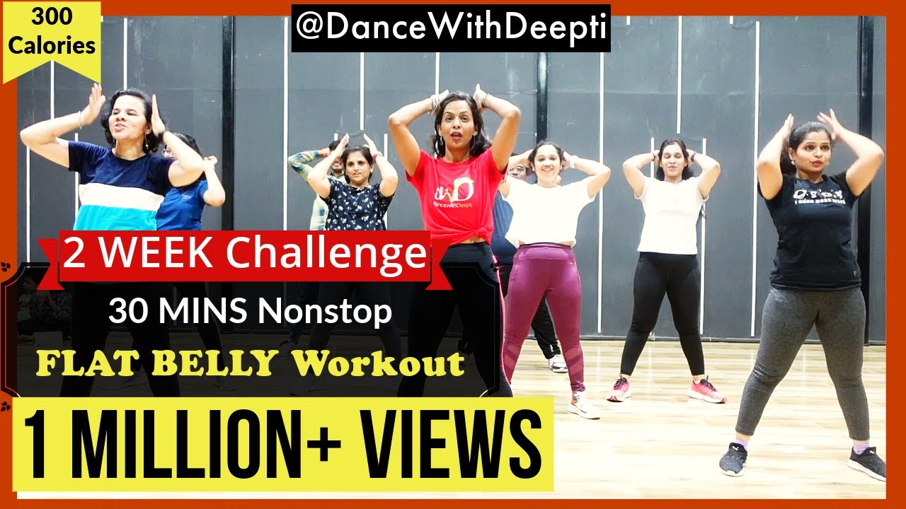 DWD#110 - 30mins Daily BELLY FAT BURN Workout | Katrina Kaif | Easy Exercise to Lose weight 3-5kgs