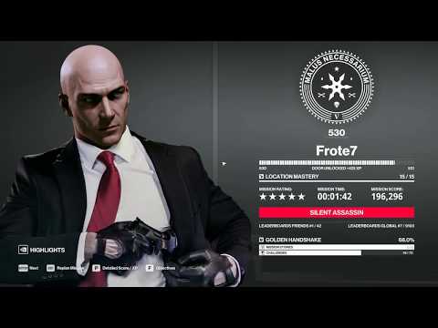 HITMAN 2 - Golden Handshake (1:42) SA