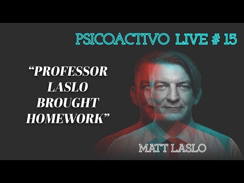 Matt Laslo answers all your questions & discusses hounding Congress over UFOs - Psicoactivo Live #15