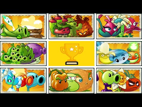 PvZ 2 - Tournament Random 8 Team Plants Battles - Who Will Win?