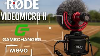 Video thumbnail for Rode VideoMicro II + Mevo Start: The Best Mic Setup for Sports Livestreaming by Next Pitch Live