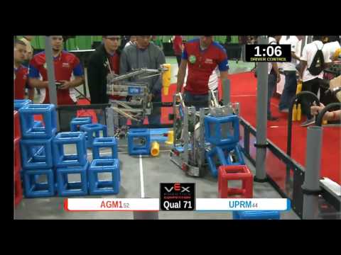 2015 VEXU Q71 - AGM1 vs UPRM - 23 to 34-Division Div-VEX U-VEX Worlds 2015
