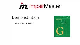 ImpairMaster for AMA Guides 5th Ed.