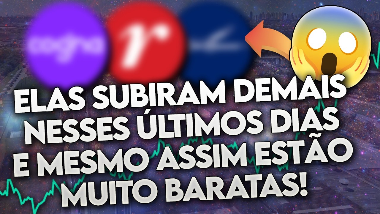 Conheça 5 AÇÕES BARATAS que eu VOU SEGURAR! (Elas PODEM SUBIR MAIS no FUTURO?) - TOP 5