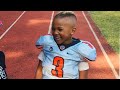 Maurice Pope III at 4yrs old | Lawrence Taylor football camp 2017 | Atlanta youth sports