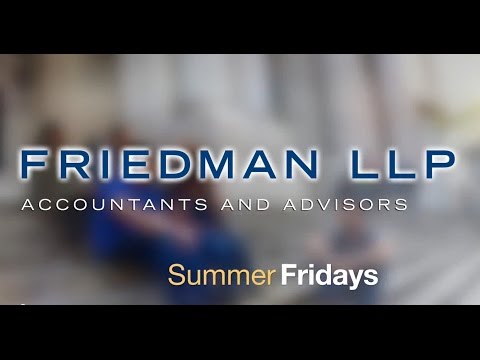 Summer Fridays | Friedman LLP