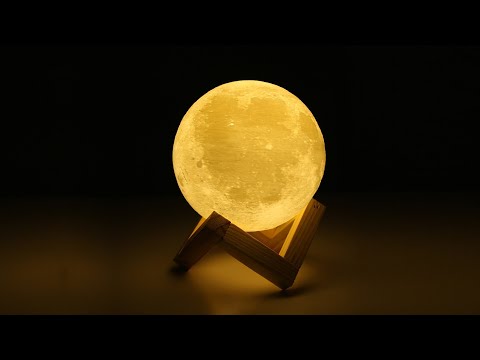 3d Moon Light Night Lamp