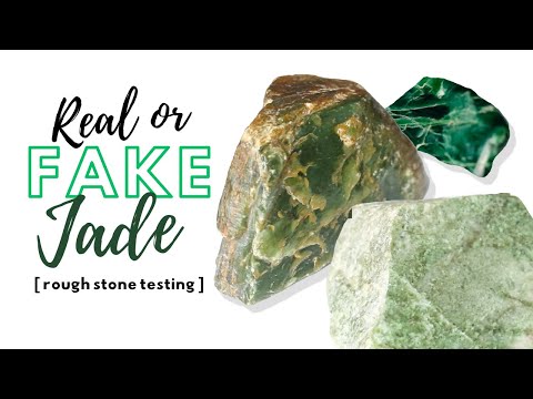 Identify Rough JADE (and it's simulants!) with Freshwater Jade