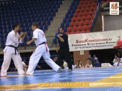 2010 Shinkyokushin EC Logrono: Marius Ilas - Ores Proc, men 80 kg