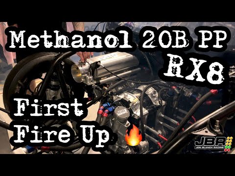 Methanol 20B PP RX8. First Fire Up!