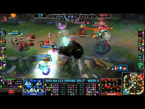 C9 Sneaky Corki VS Winterfox Altec Kalista Highlights   2015 NA LCS Spring W6D2