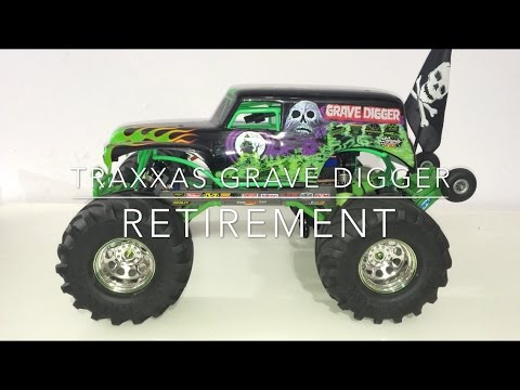 GIOSTEALTHR1 : TRAXXAS GRAVE DIGGER VXL RETIREMENT