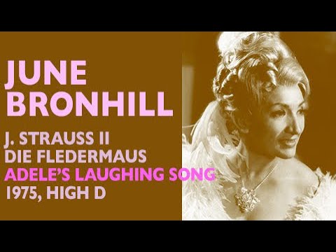 June Bronhill - Strauss II: DIE FLEDERMAUS, Adele’s Laughing Song, Sydney 1975, High D