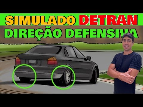 SUMMARY DEFENSIVE DRIVING, ADVERSE CONDITIONS - DETRAN 2021 SIMULATION EXAM (TEST TIPS AND TRICKS)