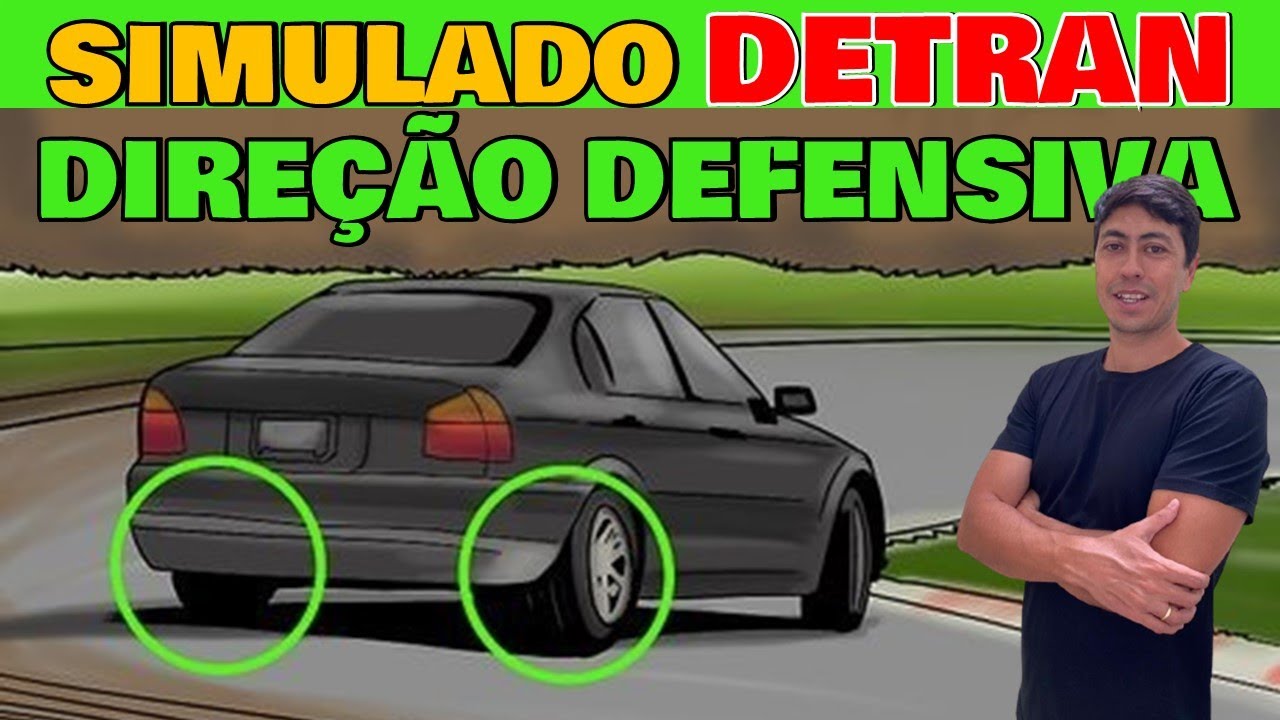 RESUMO DIREÇÃO DEFENSIVA, CONDIÇÕES ADVERSAS - SIMULADO DETRAN 2021 (DICAS E MACETES DE PROVA)