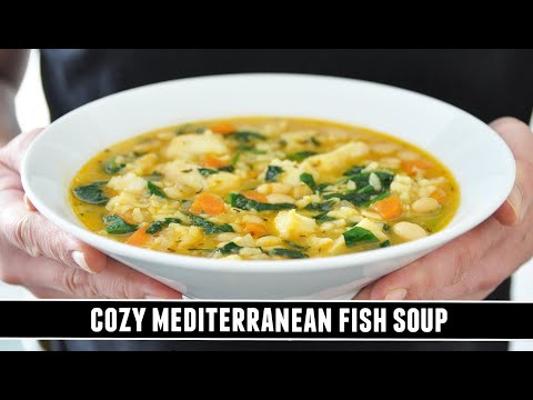 COZY Mediterranean Fish Soup | Heart-Healthy One-Pot Recipe