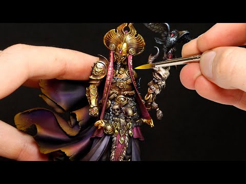 Pintando la Armadura SIN pintura METALIZADA, como nunca antes lo había hecho. ORO NMM