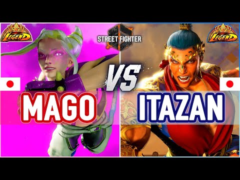 SF6 🔥 Mago (Juri) vs Itazan (Marisa) 🔥 SF6 High Level Gameplay
