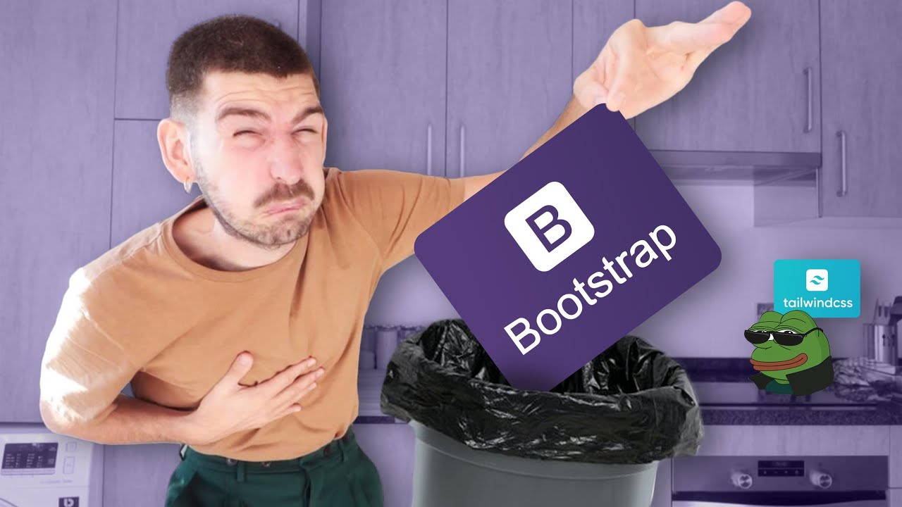 YOU SHOULD NOT USE BOOTSTRAP!