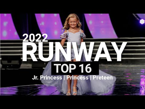 USA National Miss 2022  | Top 16 Runway | Jr. Princess, Princess, Preteen
