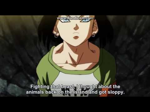 Dragon ball super Android 17 badass moment