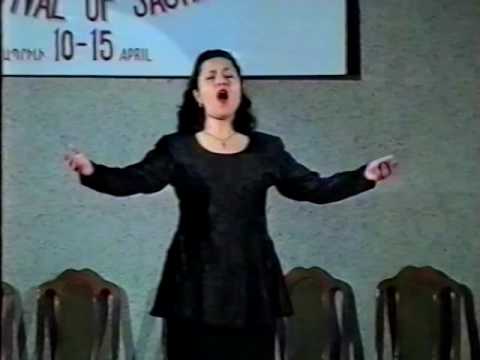 Anna Mayilyan & Anna bakunts.  Unknown composer  -  I am wondering among the sinners.