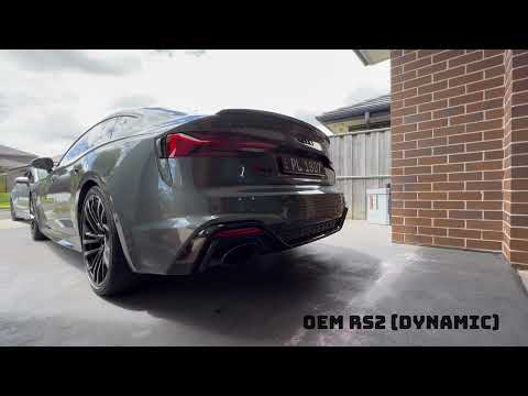 Audi RS5 B9.5 Bull-X Resonate Delete - Before | After