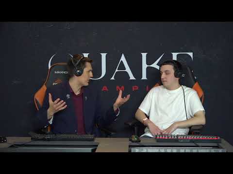 Xron interview  QUAKE 2v2 OPEN Dreamhack Tours 2018 DAY 1