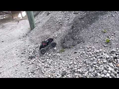 Axial Capra almost burnt down