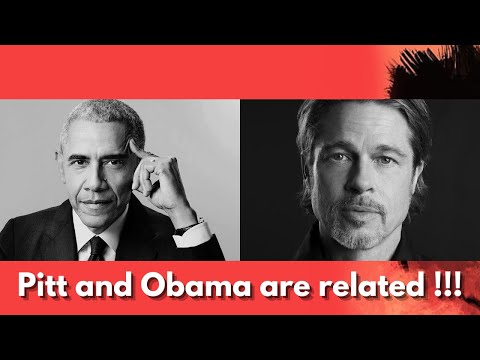 Brad Pitt And Barack Obama Are Distant Relatives | EGGTIVI