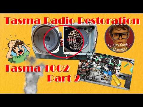 Tasma 1002 Radio - Complete Rebuild - Part 2 Final