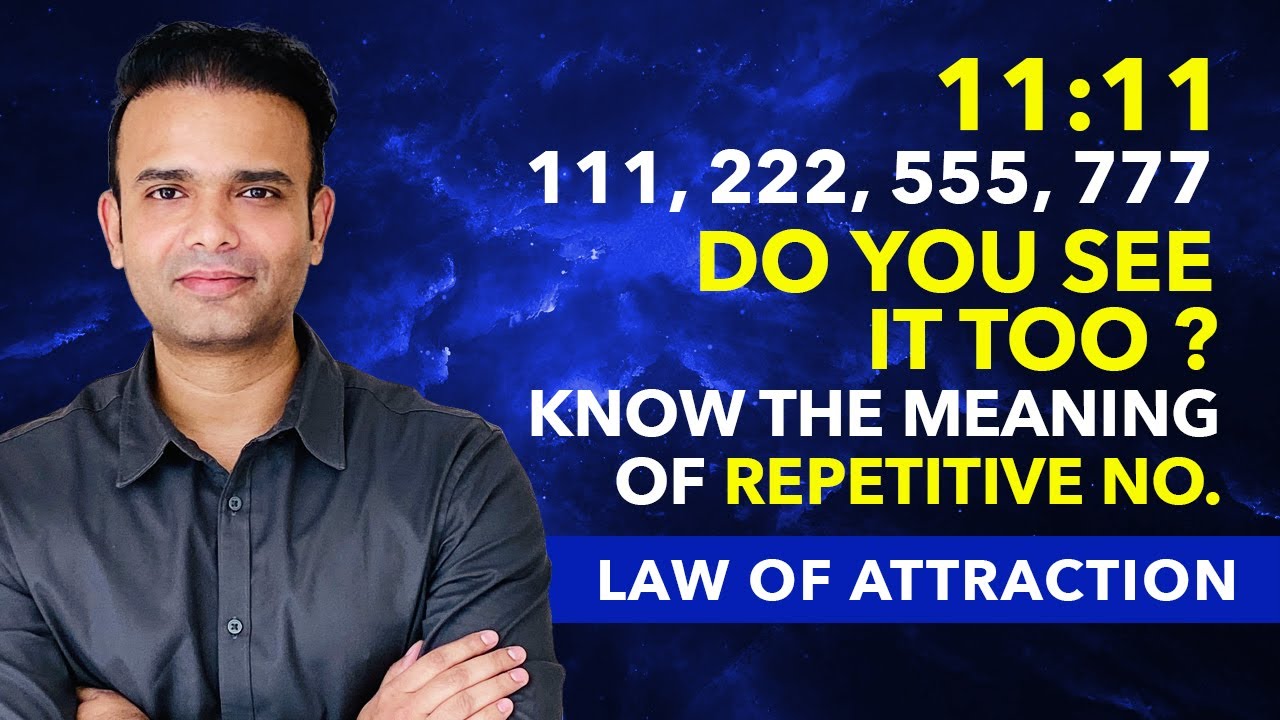 MEANING of 11:11 and Repetitive Numbers like 111, 222, 333, 555, 777 Everywhere | Awesome AJ