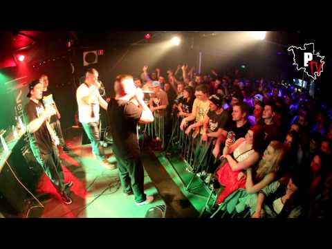 Kobra x Bezczel - Nim Nastanie Świt (ft. Kroolik Underwood) @ U Bazyla, Poznań 08.02.2013 [Pakol TV]