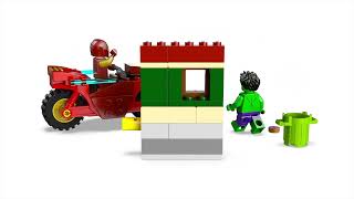LEGO® Marvel 76287 Iron Man s motorkou a Hulk