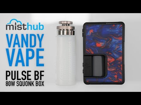 Part of a video titled The Vandy Vape Pulse BF 80W Unboxing and Quick Product ...