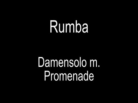 Rumba Damensolo mit  Promenade -  Fortschritt