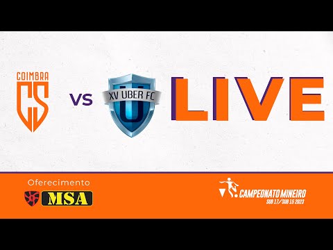 COIMBRA X XV DE NOVEMBRO - CAMPEONATO MINEIRO 2023 - SUB 15/17 - 6ª RODADA  #aovivo #futebol