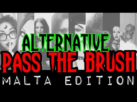Pass The Brush Challenge || Alternative/Gothic || Malta Edition
