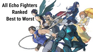 Ranking and Analyzing Every Echo Fighter in Super Smash Bros. Ultimate.
