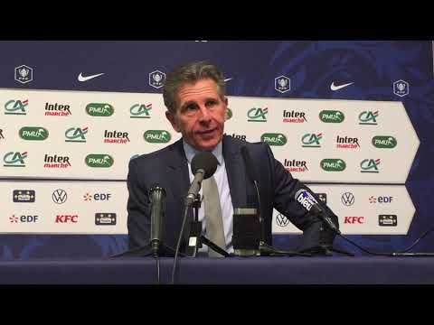 Claude Puel (coach, ASSE)  SAS Épinal - AS Saint-Étienne