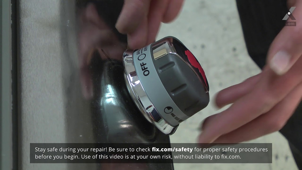 Replacing the Main Control Knob Kit